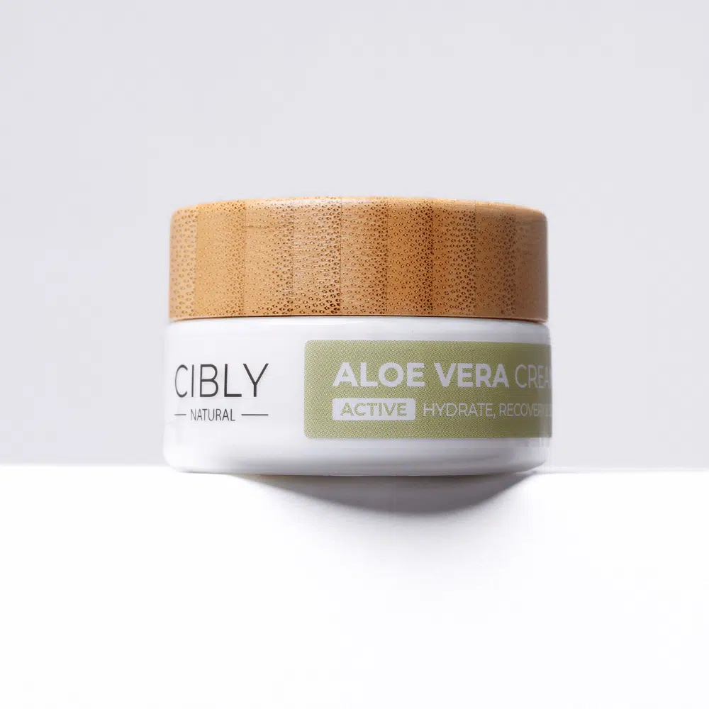 Натурален хидратиращ крем за лице с алое вера за атопична кожа