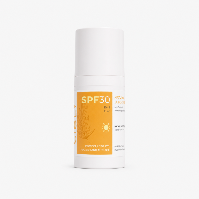 Слънцезащитен крем за лице – лека формула без бели следи, SPF 30