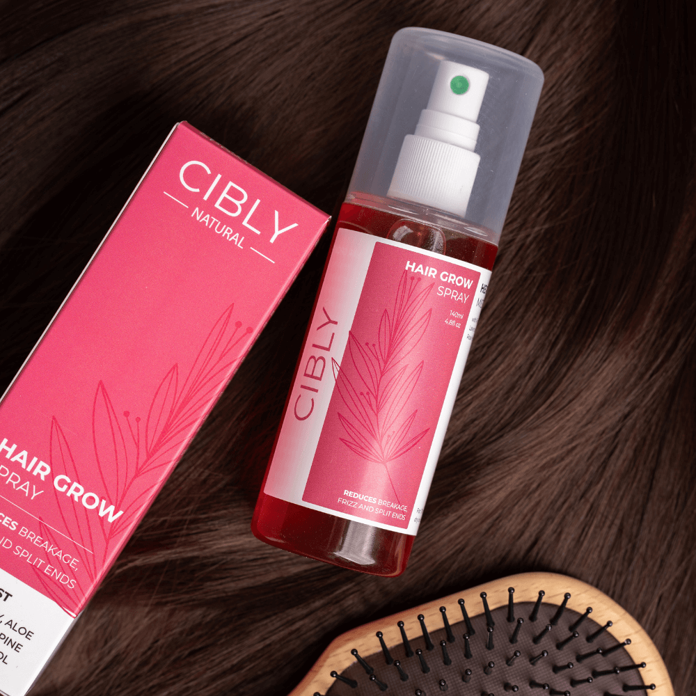 спрей за растеж на косата с алое вера натурални екстракти Cibly
