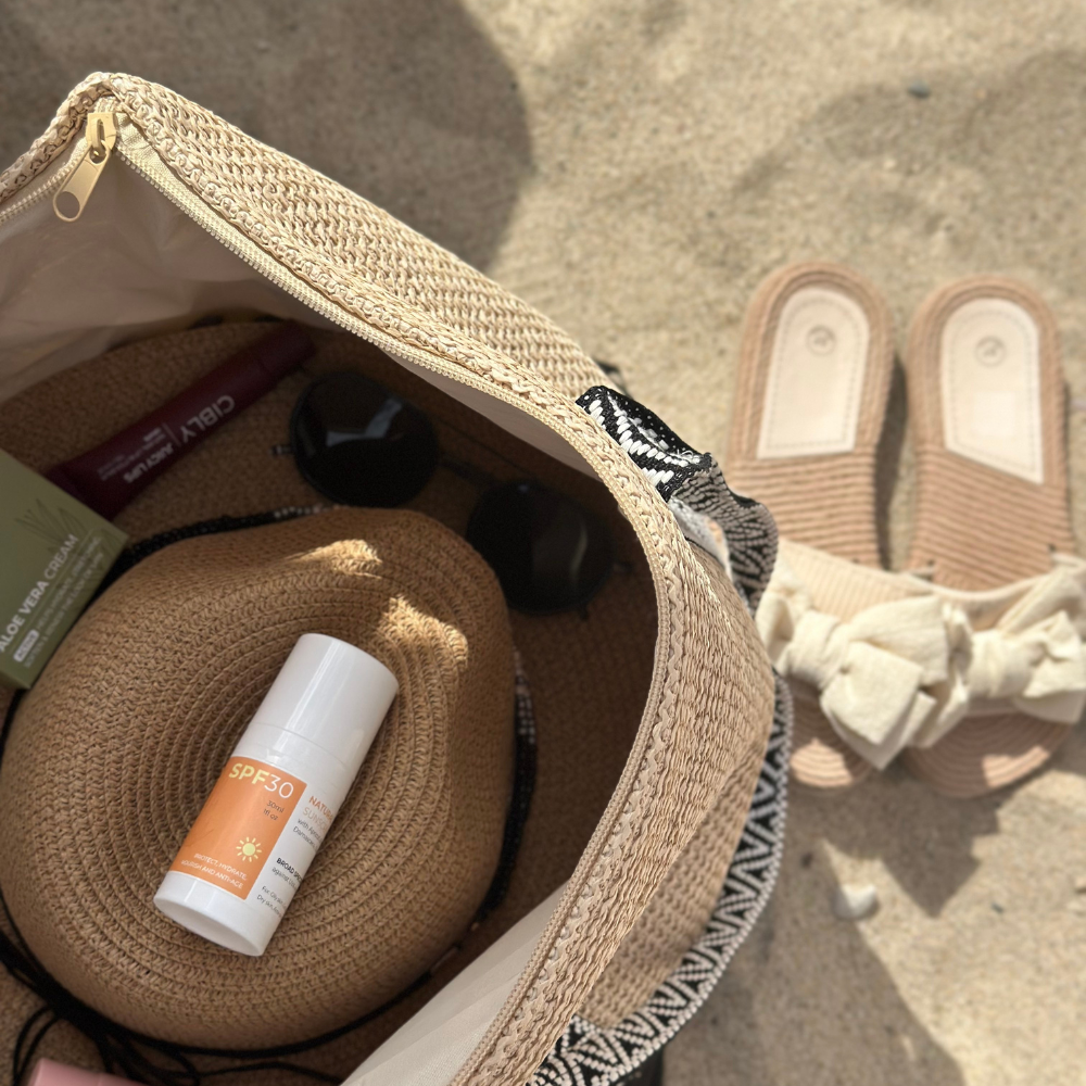 слънцезащитен крем SPF30 с масло от карите натурална козметика Cibly