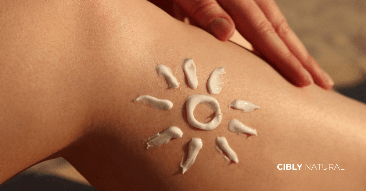 Как работи минералният слънцезащитен филтър върху кожата схема