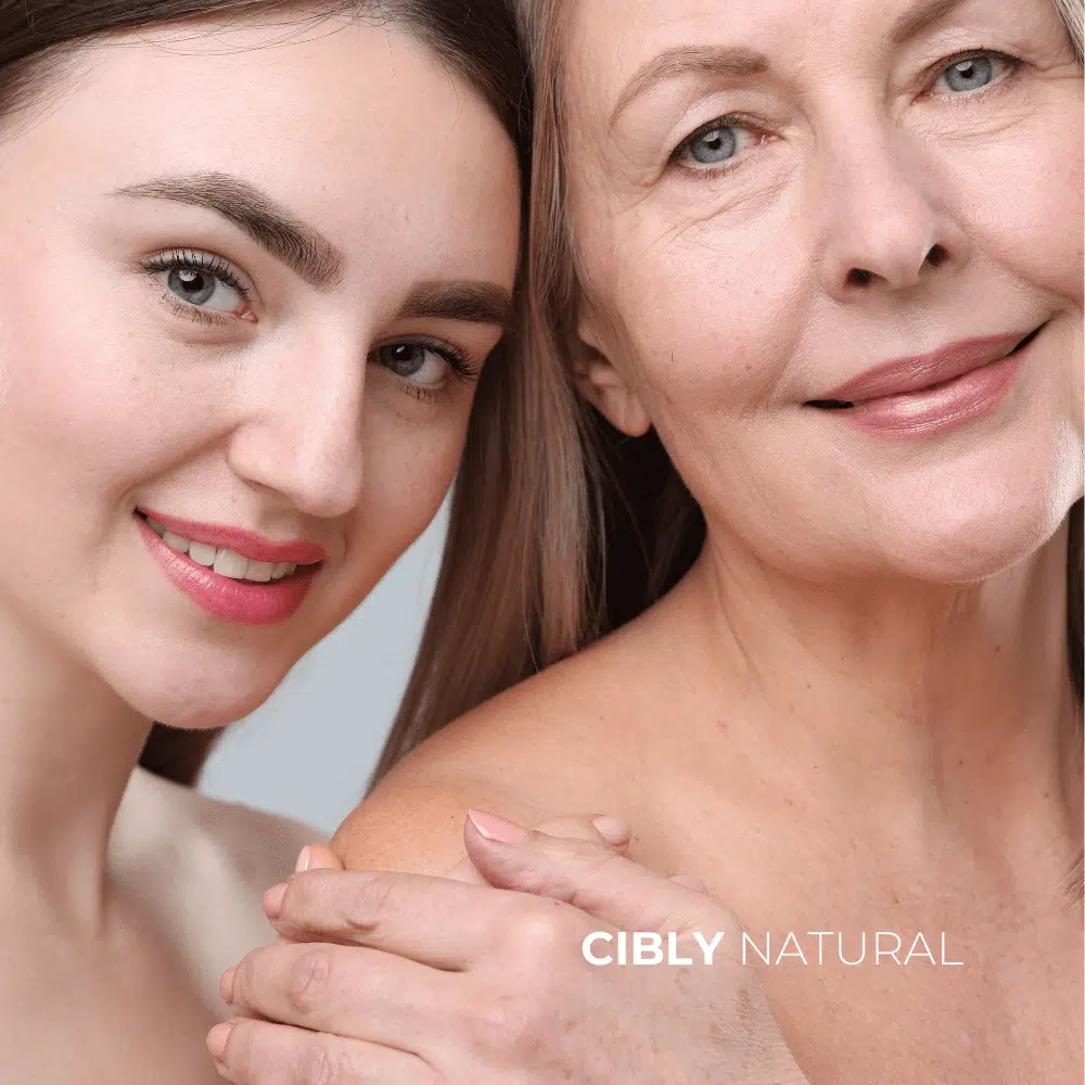 Жена с хидратирана, гладка кожа около очите – превенция на бръчки и фини линии с натурален крем