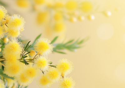 Жена с хидратирана, сияйна кожа сред пролетна природа – адаптирана рутина за преход зима-пролет